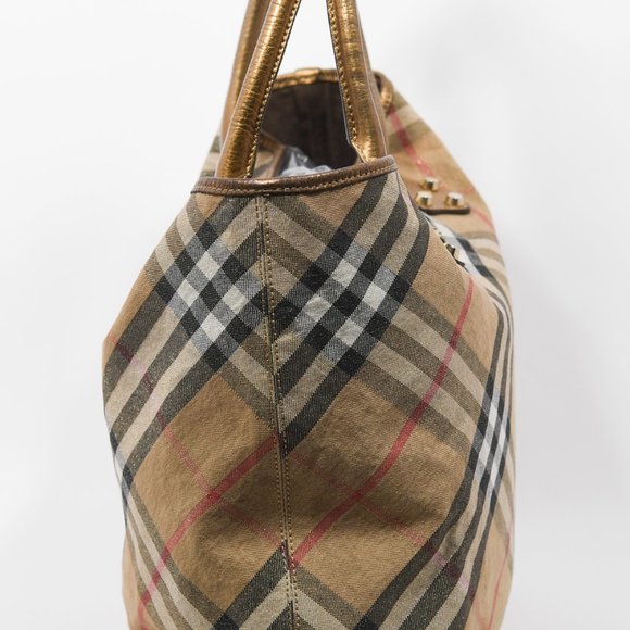 Vintage Burberry Nova Check Prorsum Tote - Picture 2 of 11